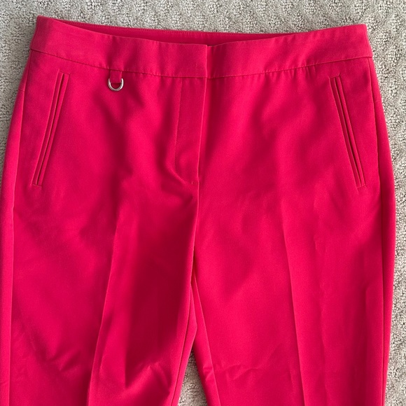 Adrianna Papell Bi Stretch Kate Fit Cropped Pants Fruit Punch (Pink) Size 6 NWT - Picture 2 of 14